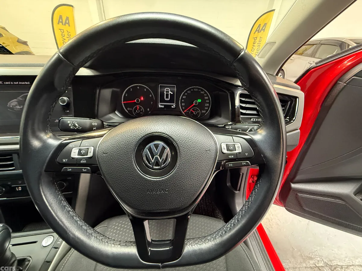 Volkswagen Polo Hatchback, Petrol, 2020, Red