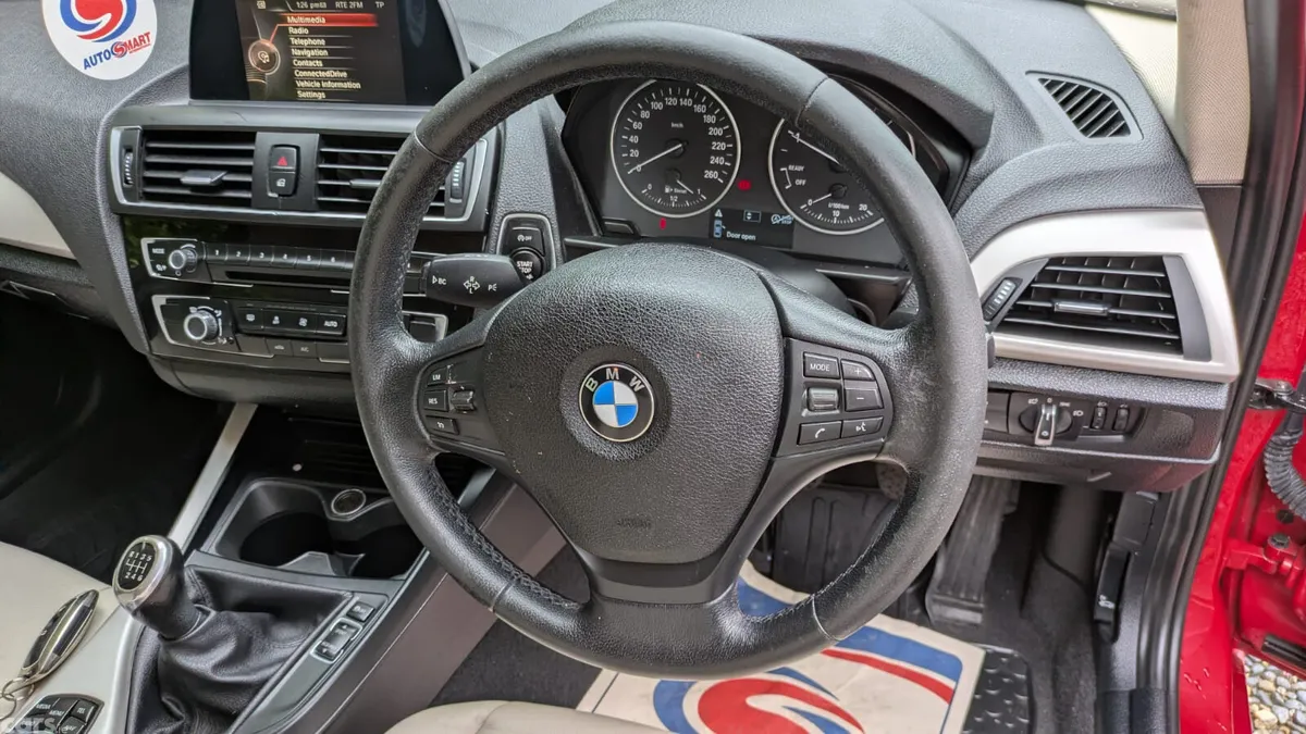 BMW 1-Series Hatchback, Diesel, 2016, Red