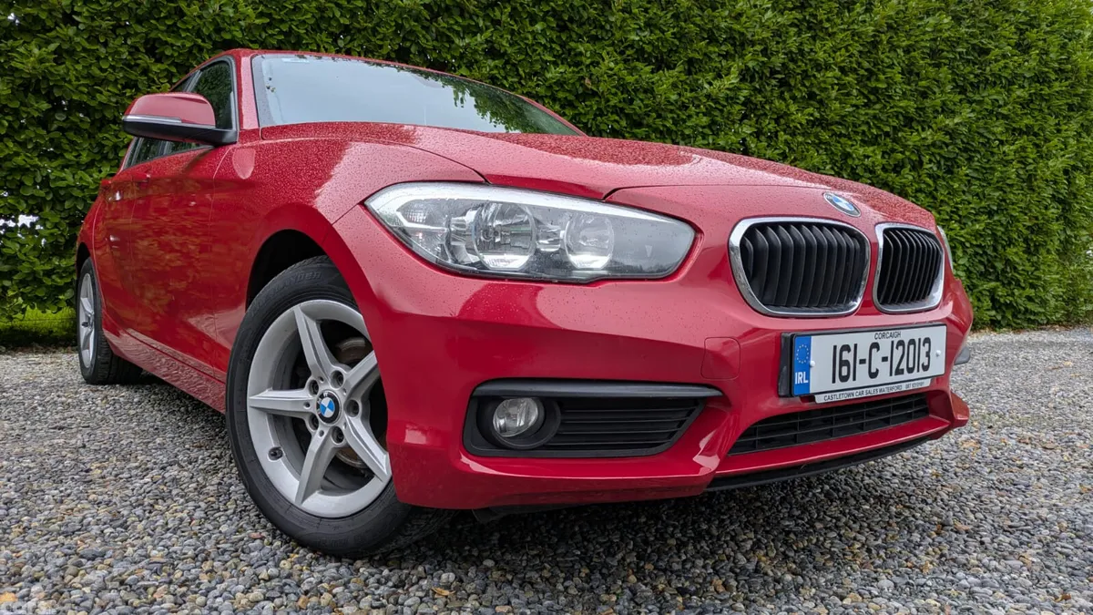 BMW 1-Series Hatchback, Diesel, 2016, Red