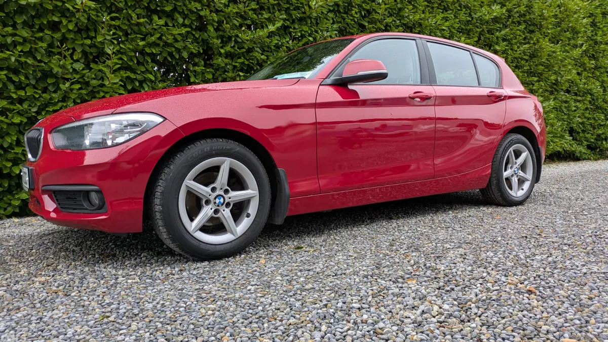 BMW 1-Series Hatchback, Diesel, 2016, Red