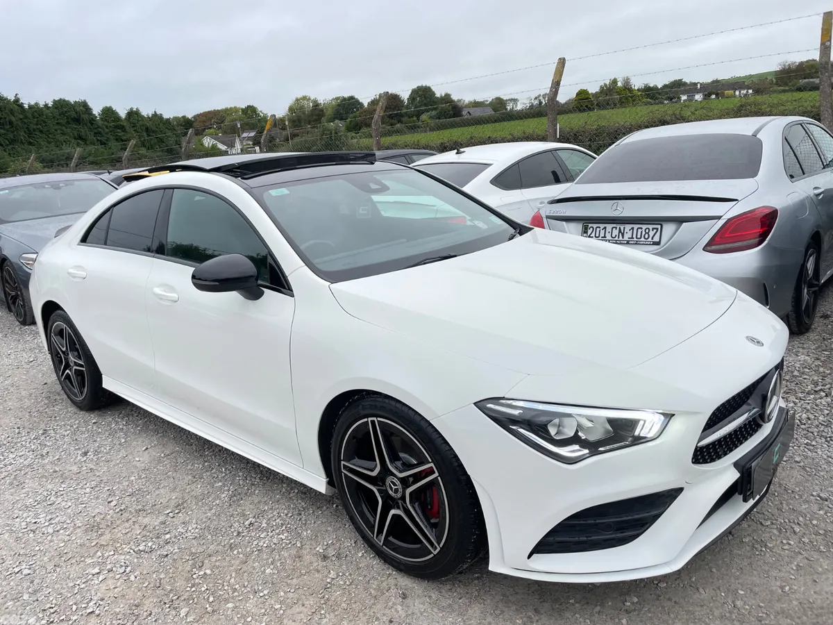 Mercedes-Benz CLA Saloon, Petrol, 2019, White