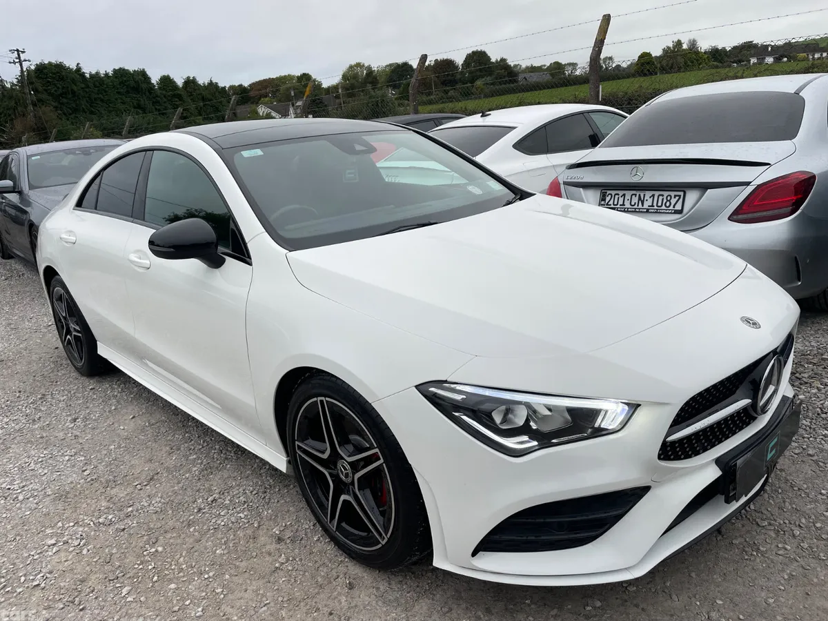Mercedes-Benz CLA Saloon, Petrol, 2019, White