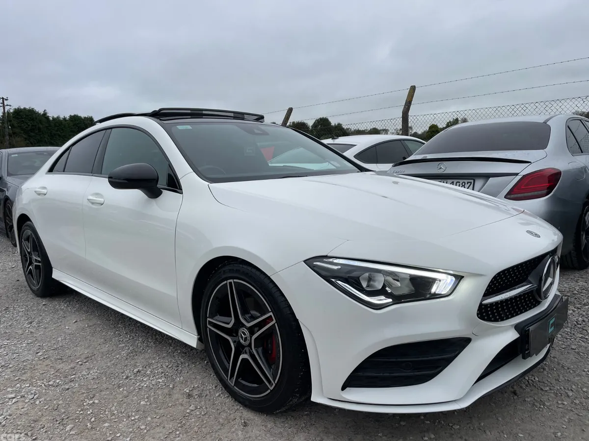 Mercedes-Benz CLA Saloon, Petrol, 2019, White