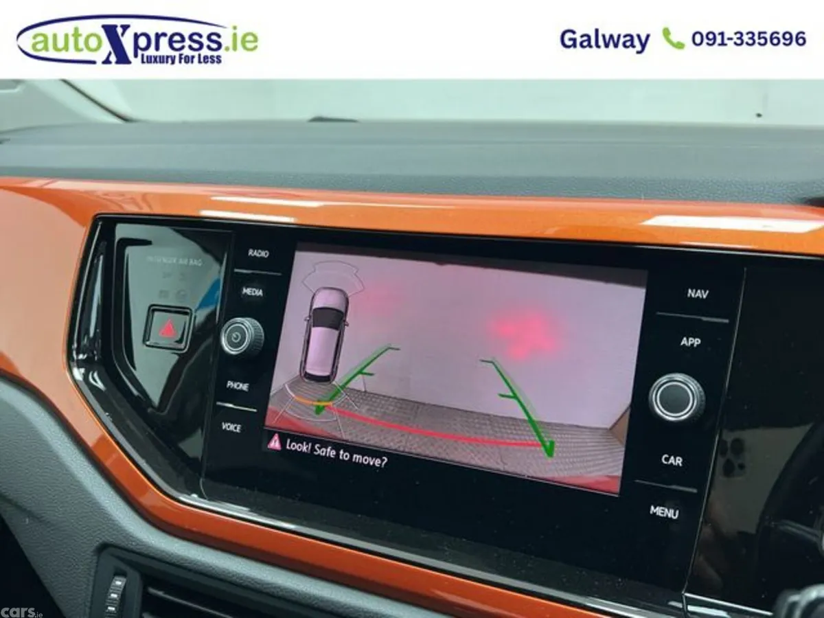 Volkswagen Polo Hatchback, Petrol, 2020, Orange