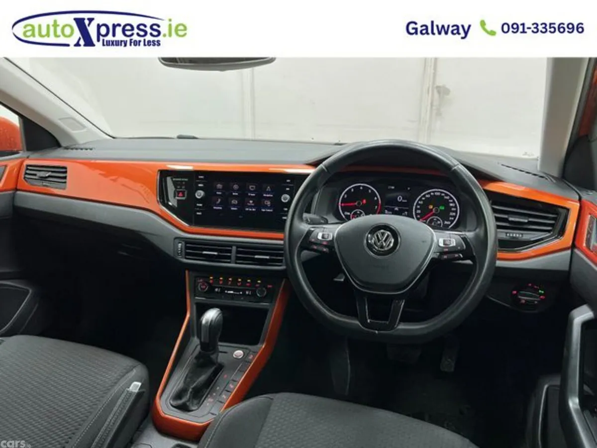 Volkswagen Polo Hatchback, Petrol, 2020, Orange