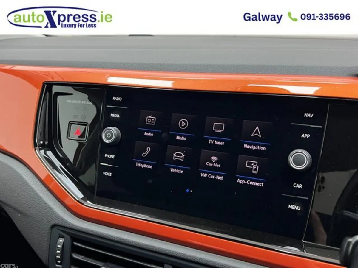 Volkswagen Polo Hatchback, Petrol, 2020, Orange
