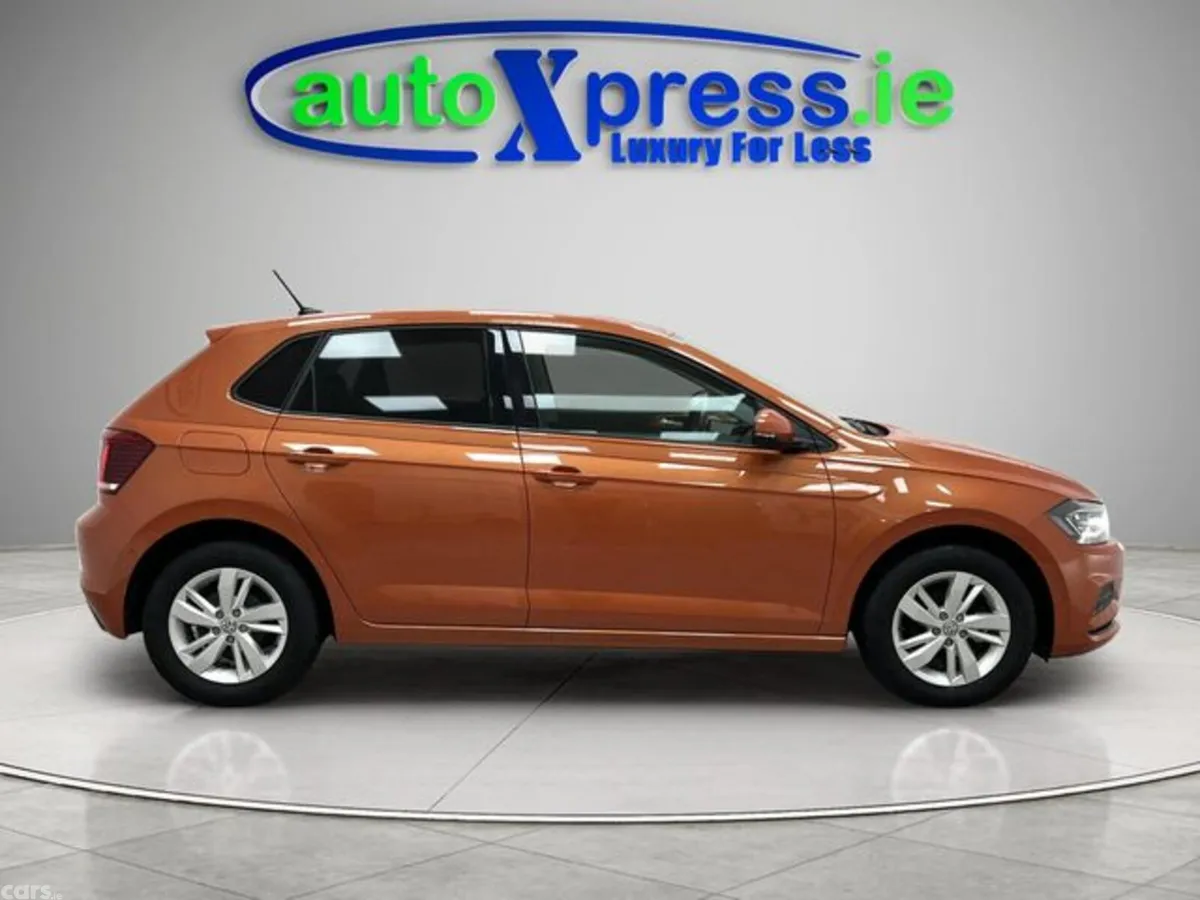 Volkswagen Polo Hatchback, Petrol, 2020, Orange