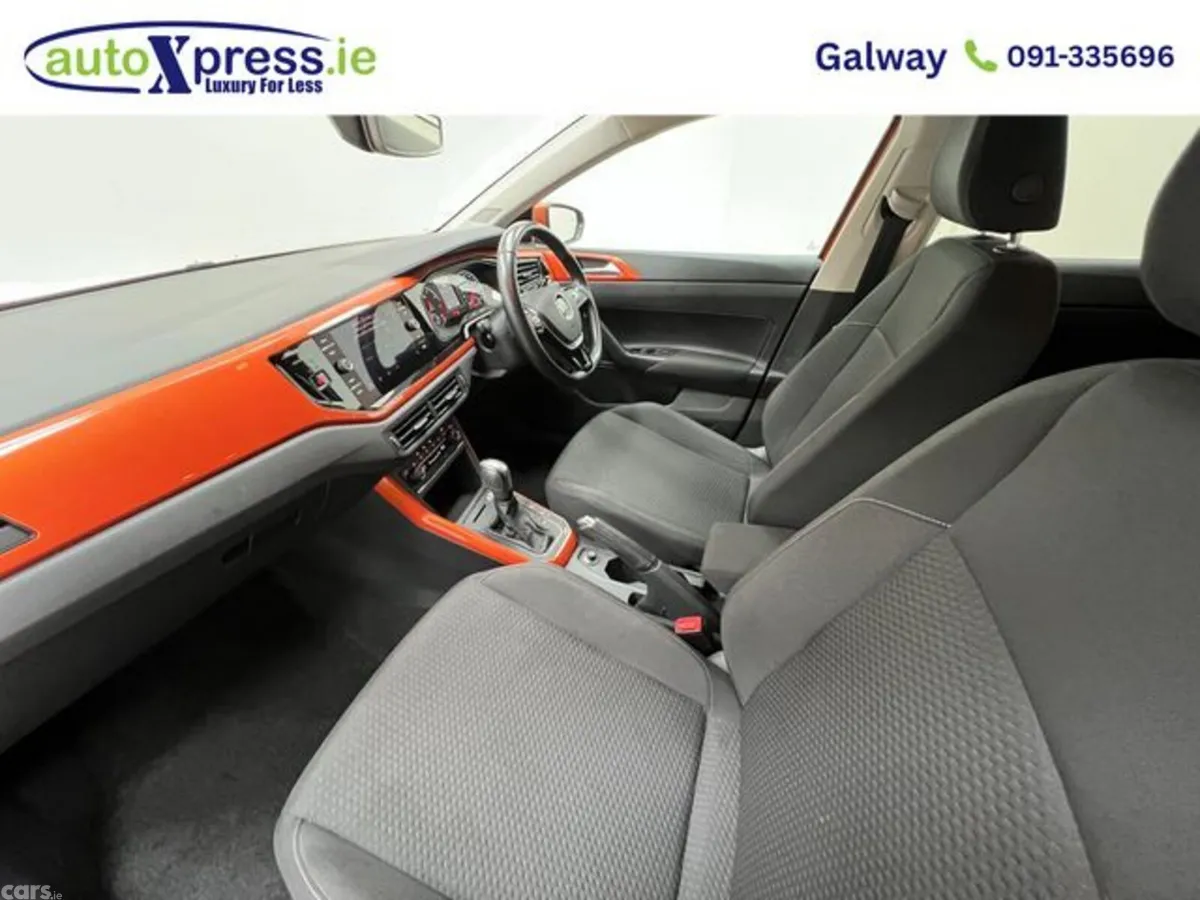 Volkswagen Polo Hatchback, Petrol, 2020, Orange