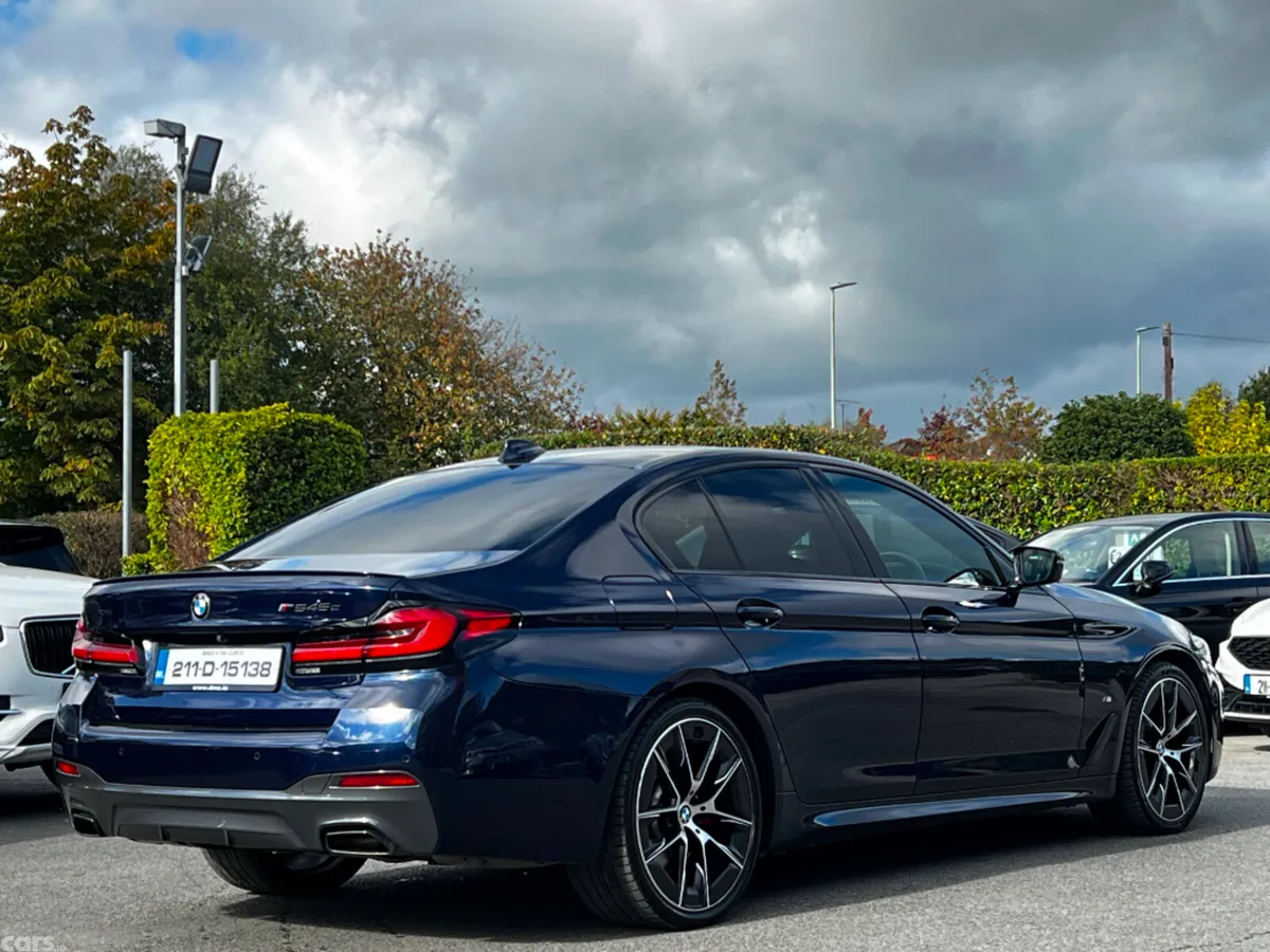 BMW 5-Series Saloon, Petrol Plug-in Hybrid, 2021, Blue