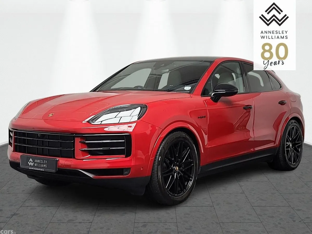 Porsche Cayenne SUV, Petrol Plug-in Hybrid, 2025, Red