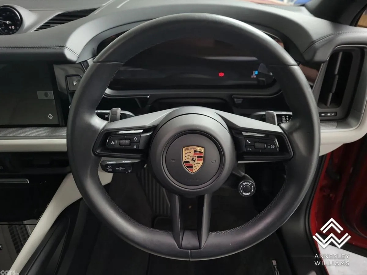 Porsche Cayenne SUV, Petrol Plug-in Hybrid, 2025, Red