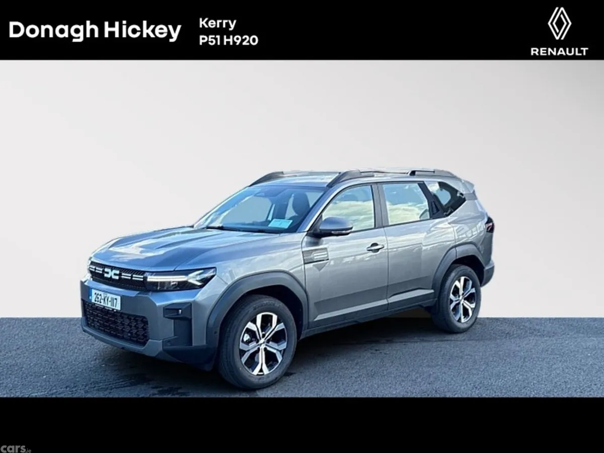 Dacia Bigster SUV, Petrol Hybrid, 2026, Grey