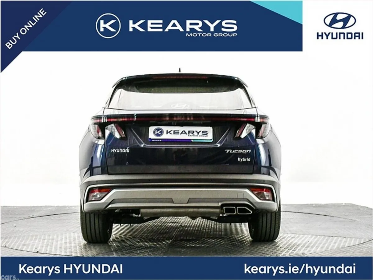 Hyundai Tucson SUV, Petrol Hybrid, 2024, Blue