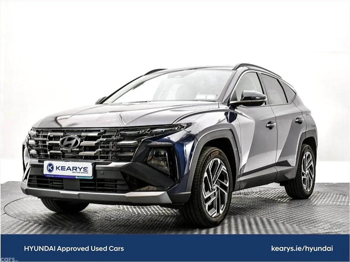 Hyundai Tucson SUV, Petrol Hybrid, 2024, Blue