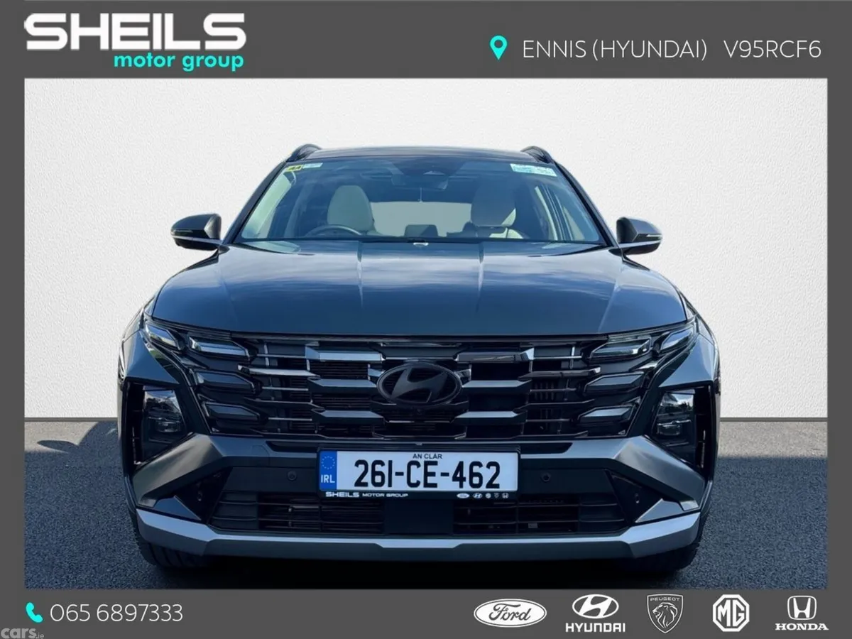 Hyundai Tucson SUV, Petrol Plug-in Hybrid, 2026, Green