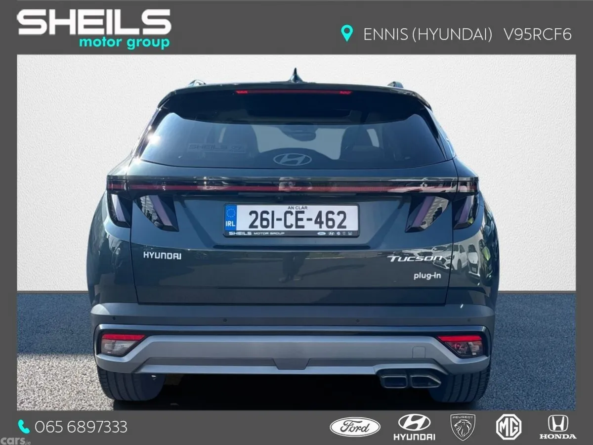 Hyundai Tucson SUV, Petrol Plug-in Hybrid, 2026, Green