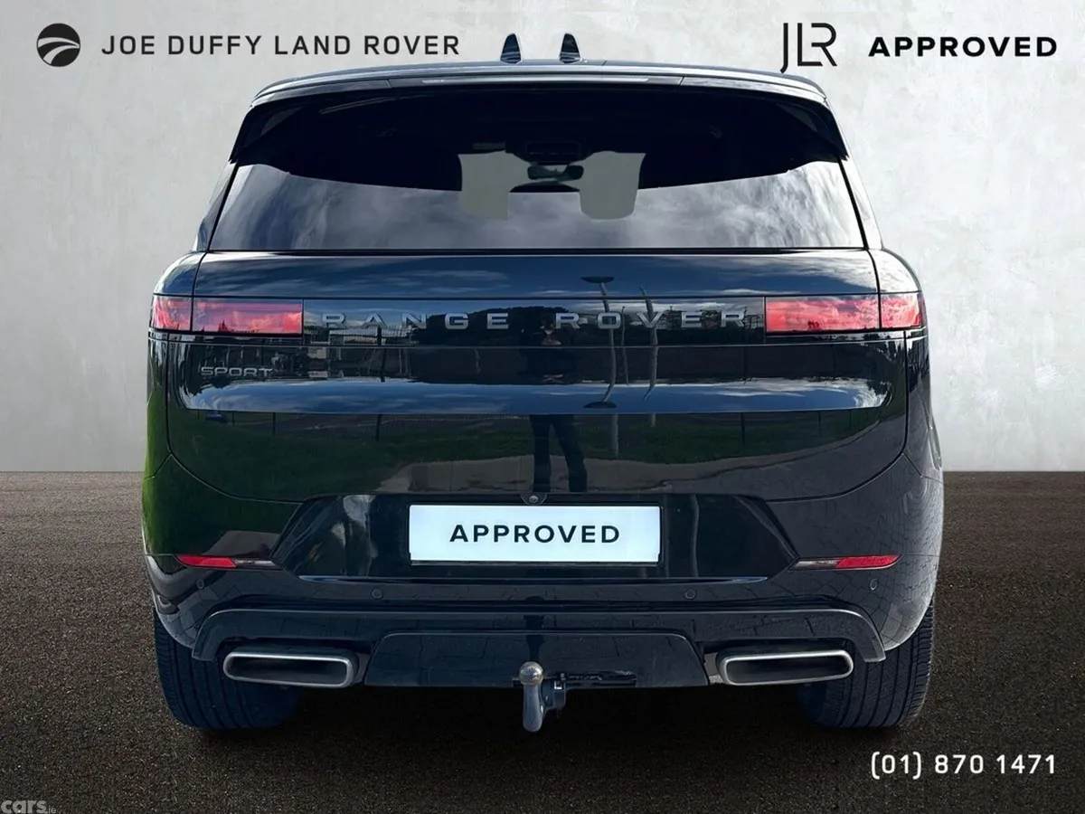 Land Rover Range Rover Sport SUV, Petrol Plug-in Hybrid, 2025, Black