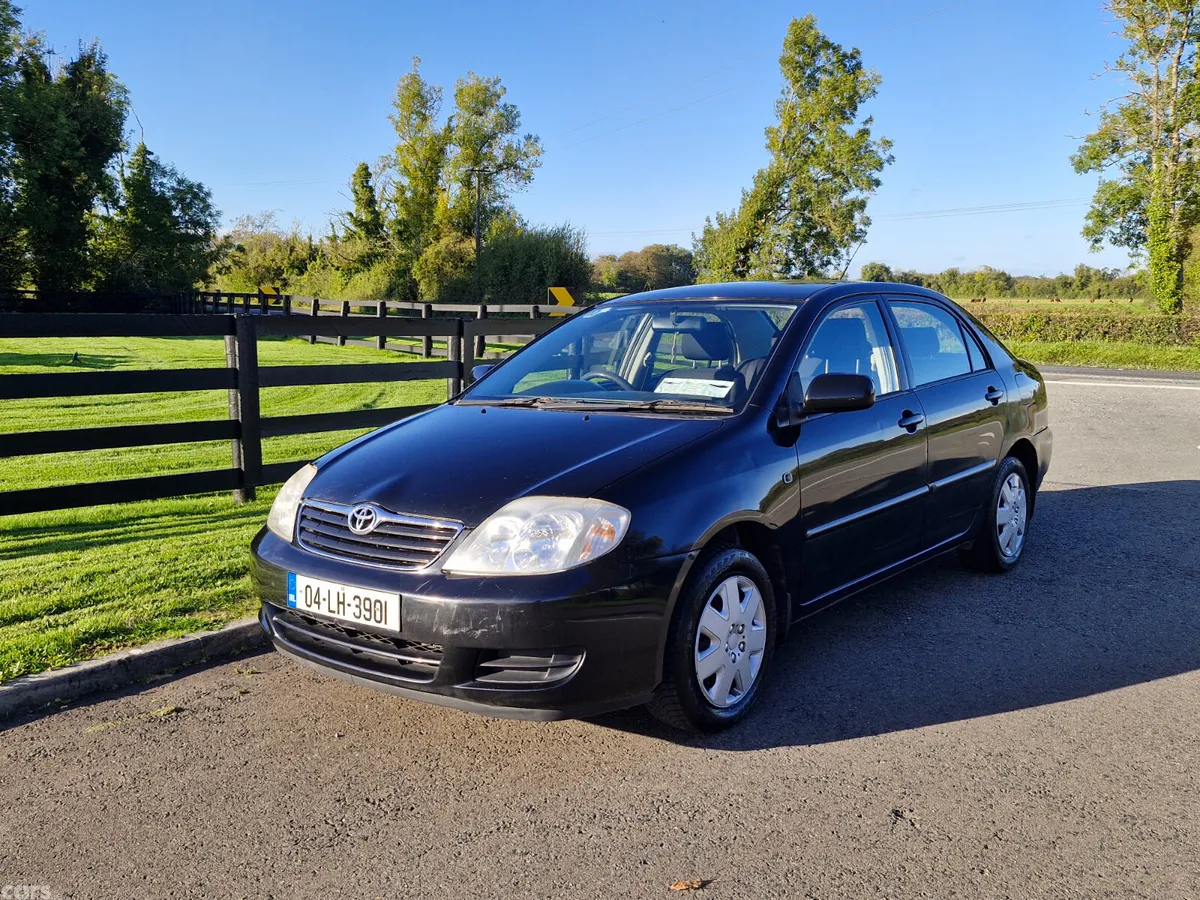 Toyota Corolla Saloon, Petrol, 2004, Black