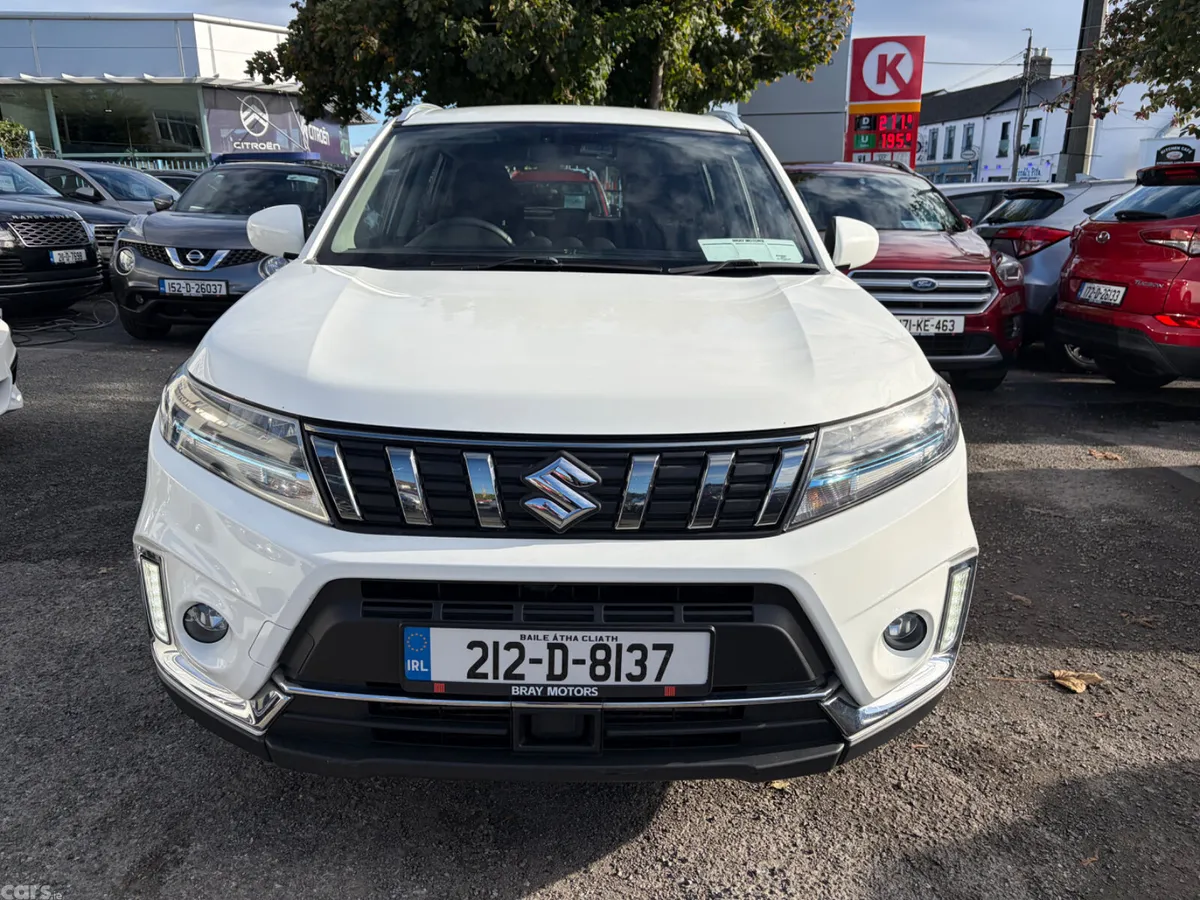 Suzuki Vitara SUV, Petrol Hybrid, 2021, White