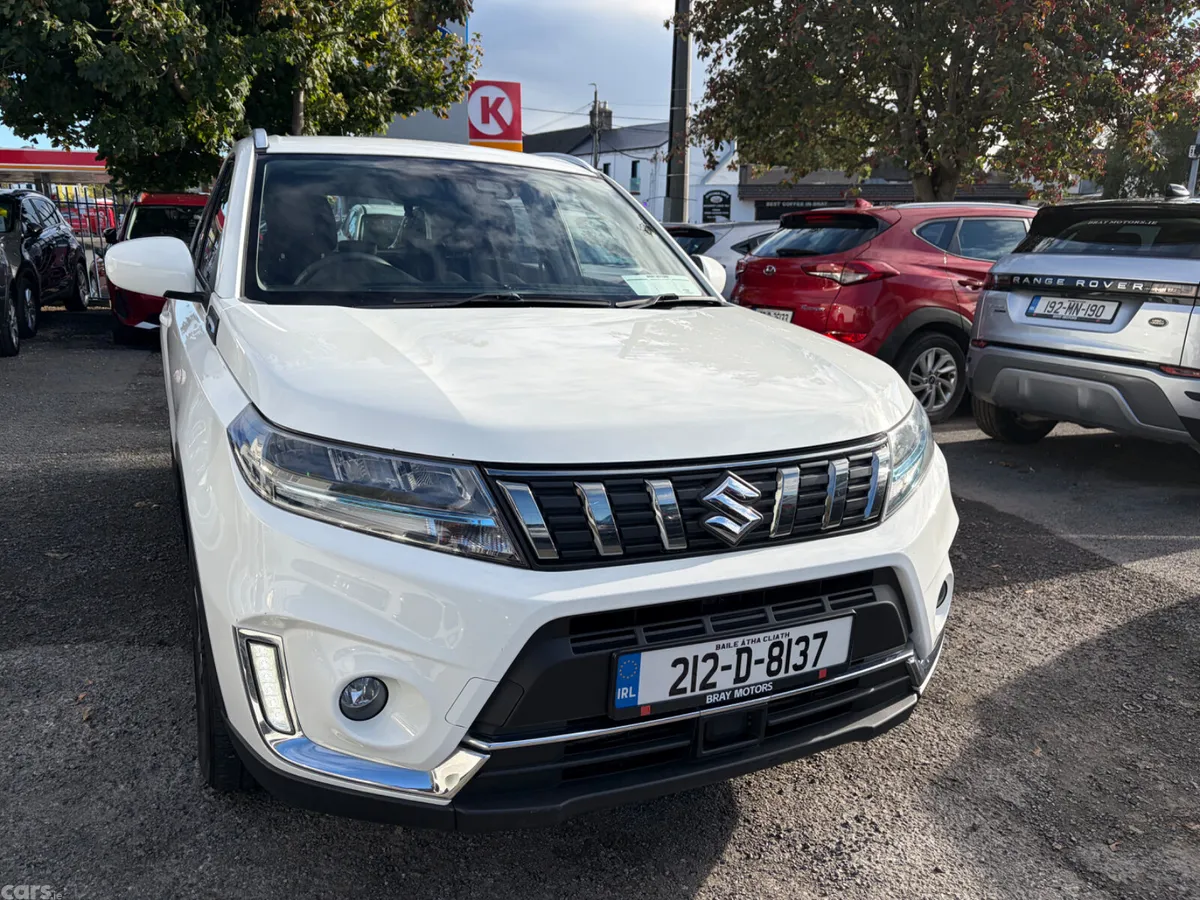 Suzuki Vitara SUV, Petrol Hybrid, 2021, White