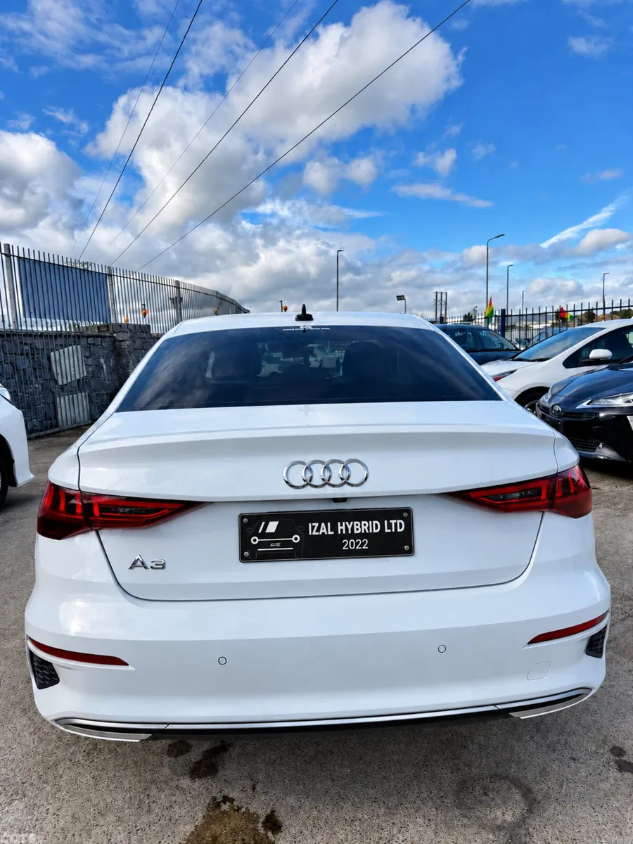 Audi A3 Saloon, Petrol Hybrid, 2022, White