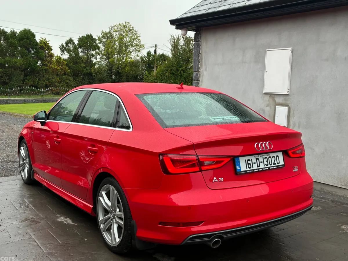 Audi A3 Saloon, Diesel, 2016, Red