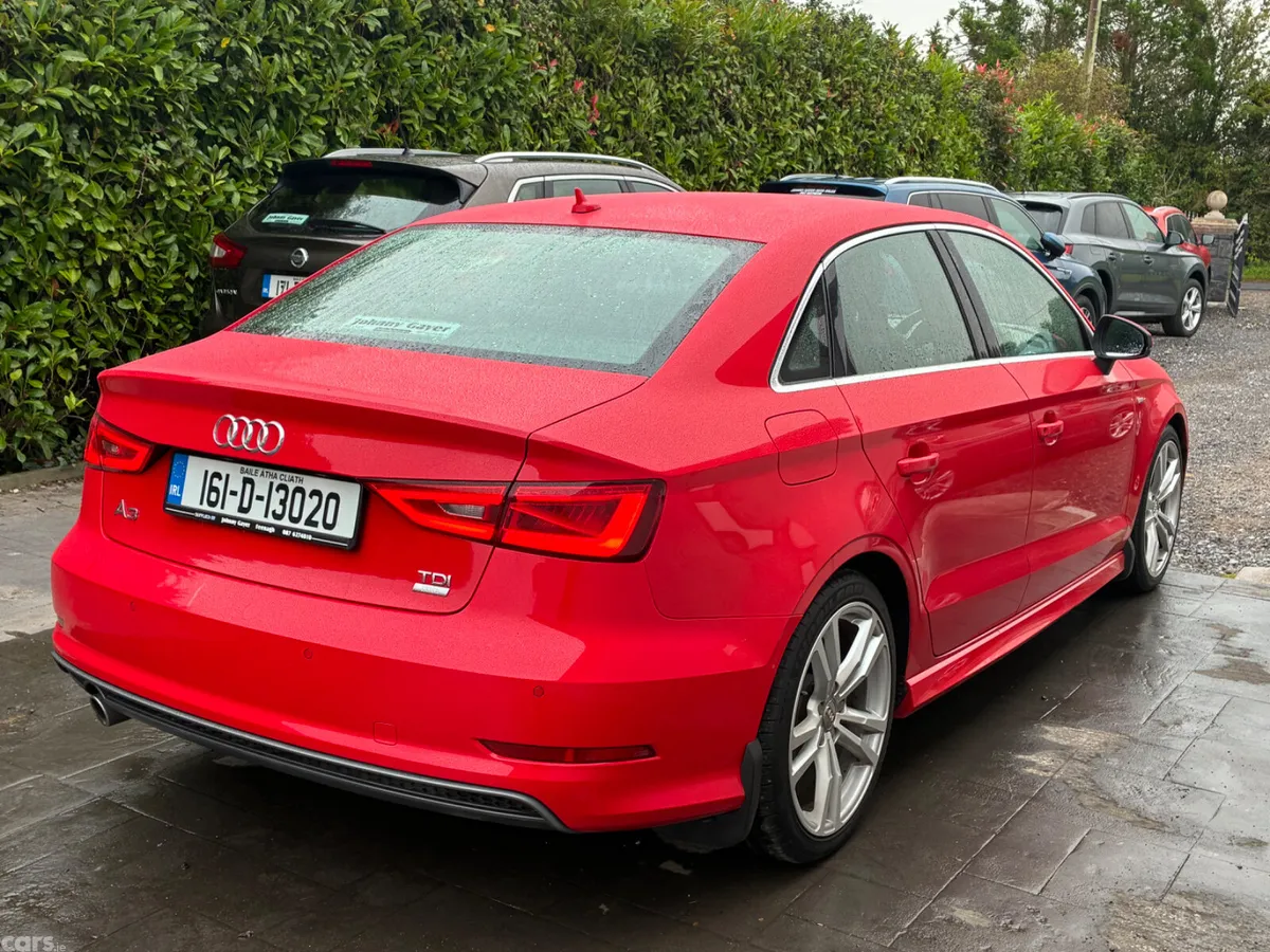 Audi A3 Saloon, Diesel, 2016, Red