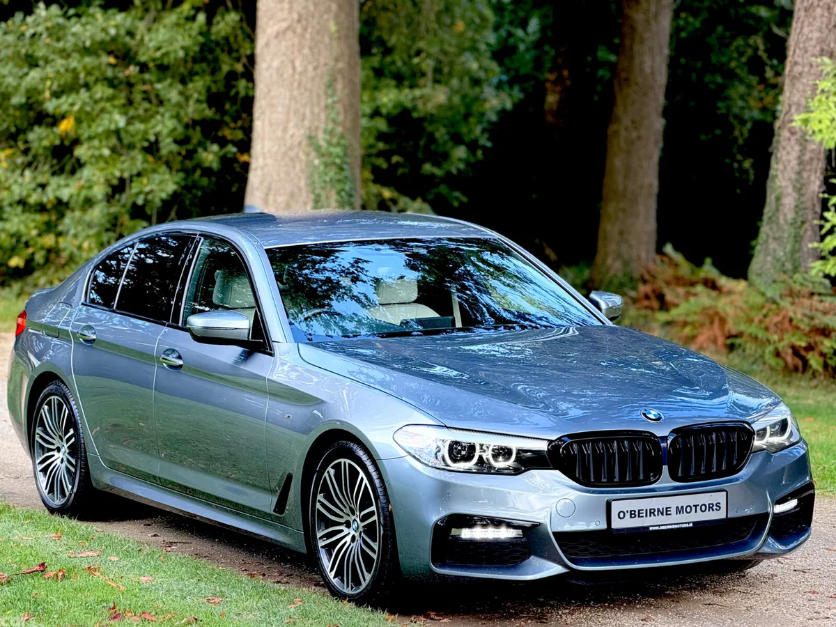 BMW 5-Series Saloon, Diesel, 2017, Grey