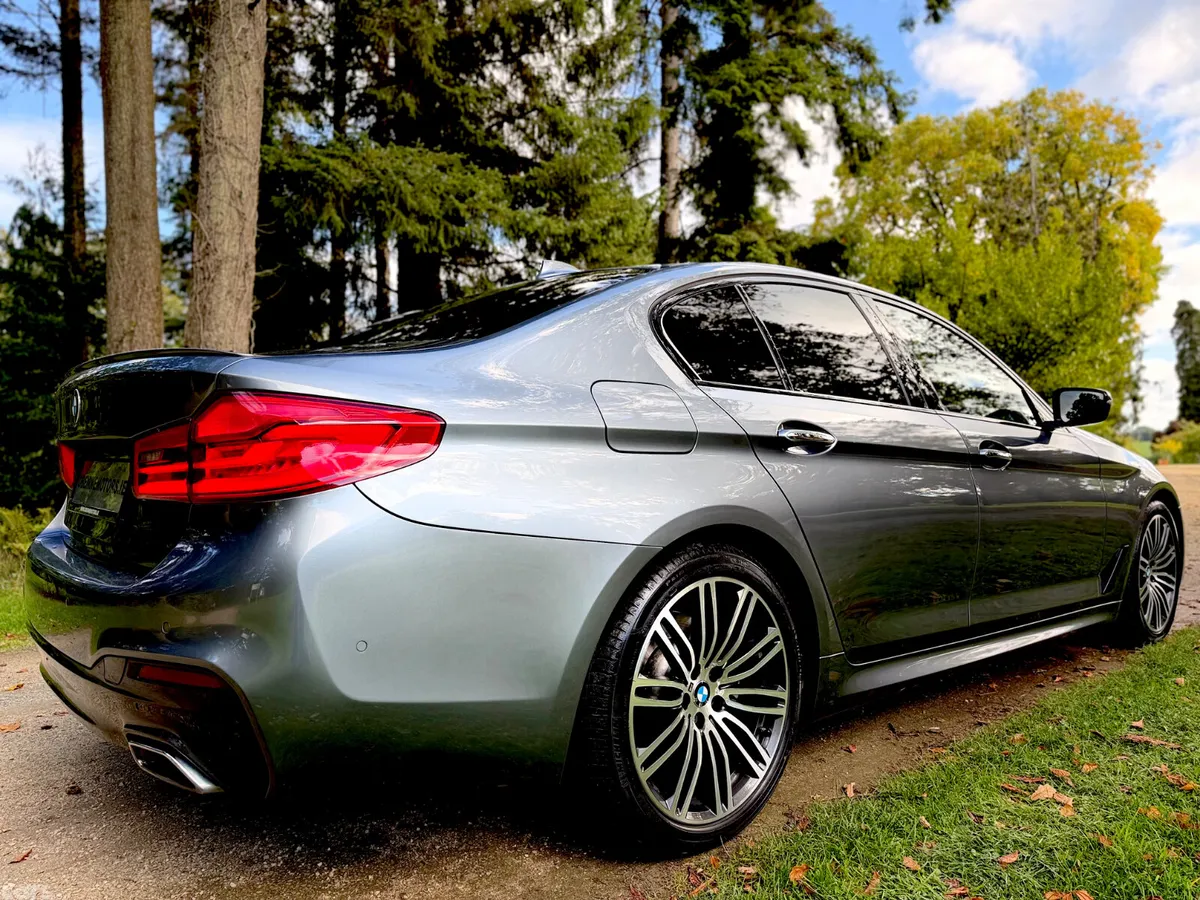 BMW 5-Series Saloon, Diesel, 2017, Grey