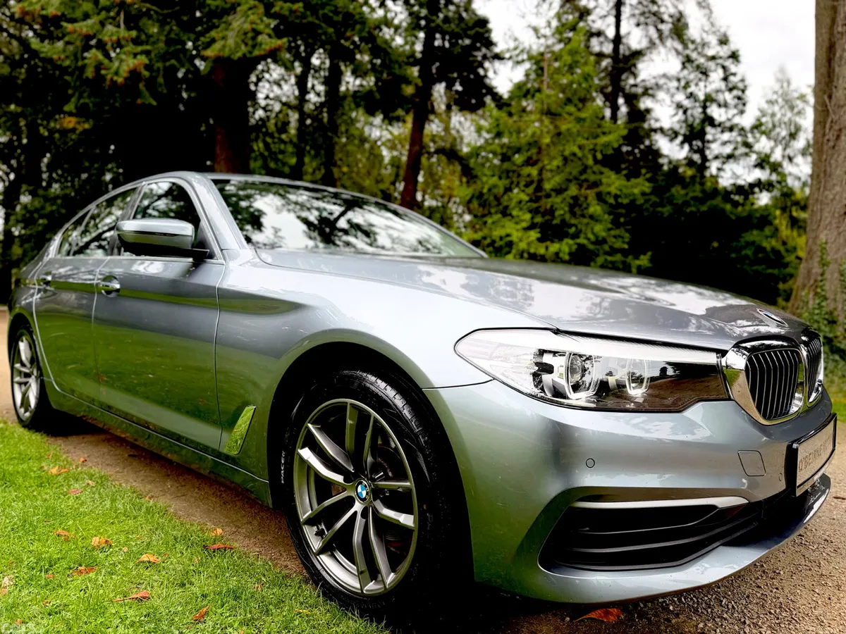 BMW 5-Series Saloon, Diesel, 2018, Grey