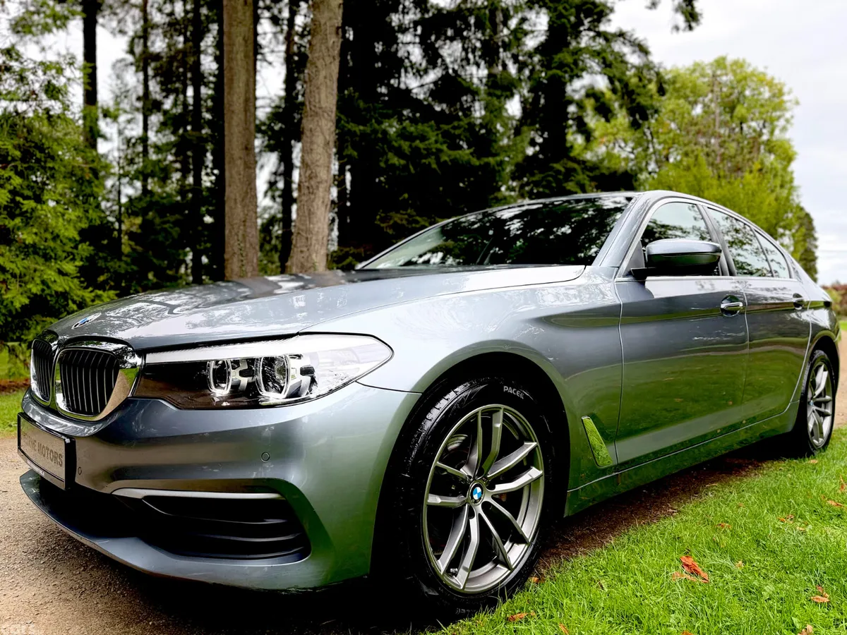 BMW 5-Series Saloon, Diesel, 2018, Grey