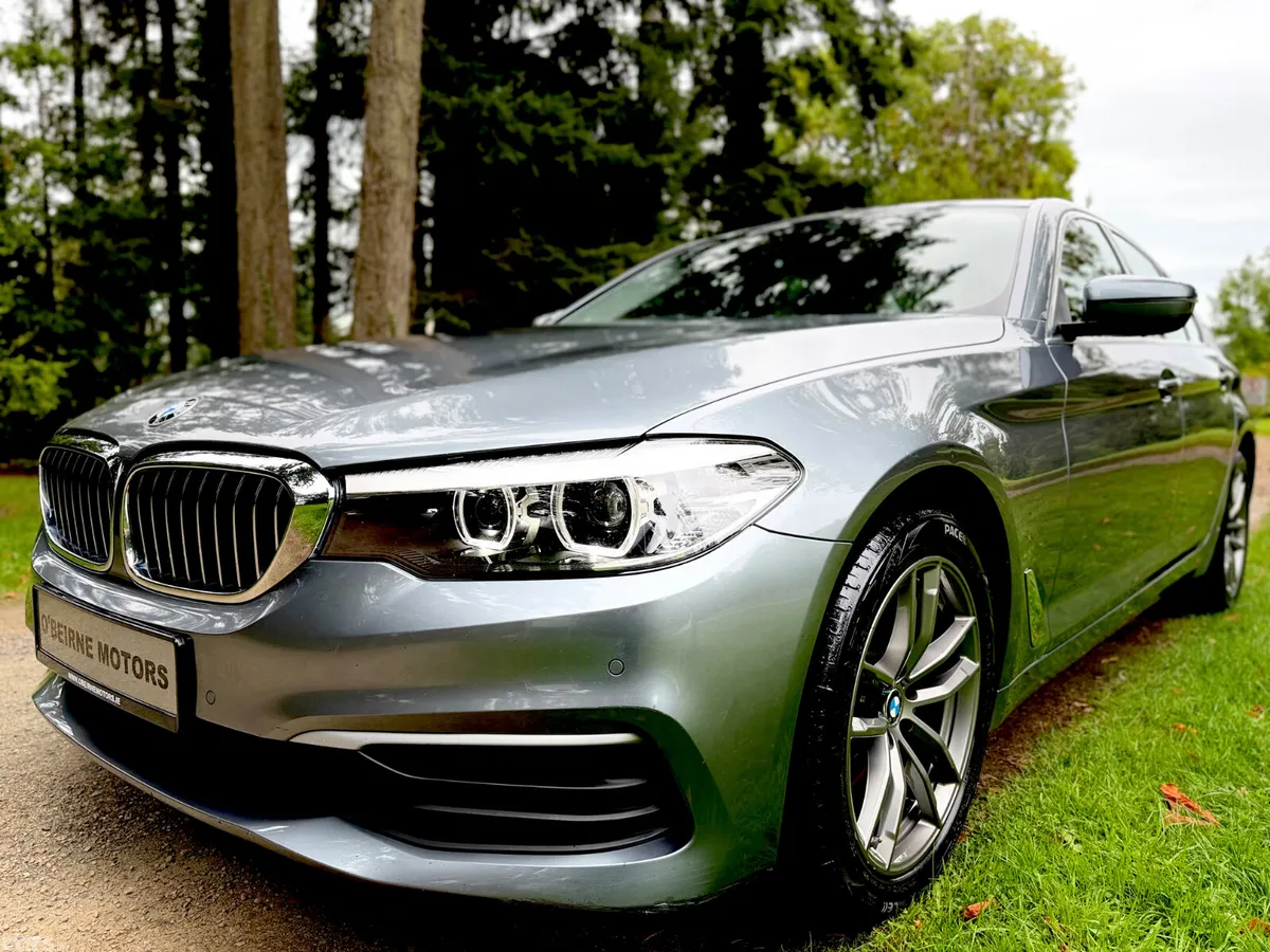 BMW 5-Series Saloon, Diesel, 2018, Grey