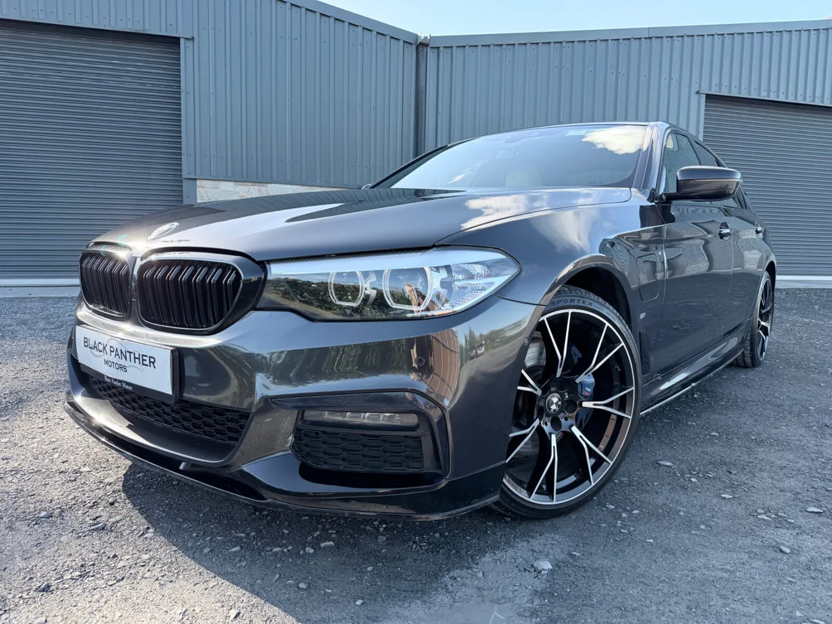 BMW 5-Series Saloon, Petrol Plug-in Hybrid, 2020, Grey