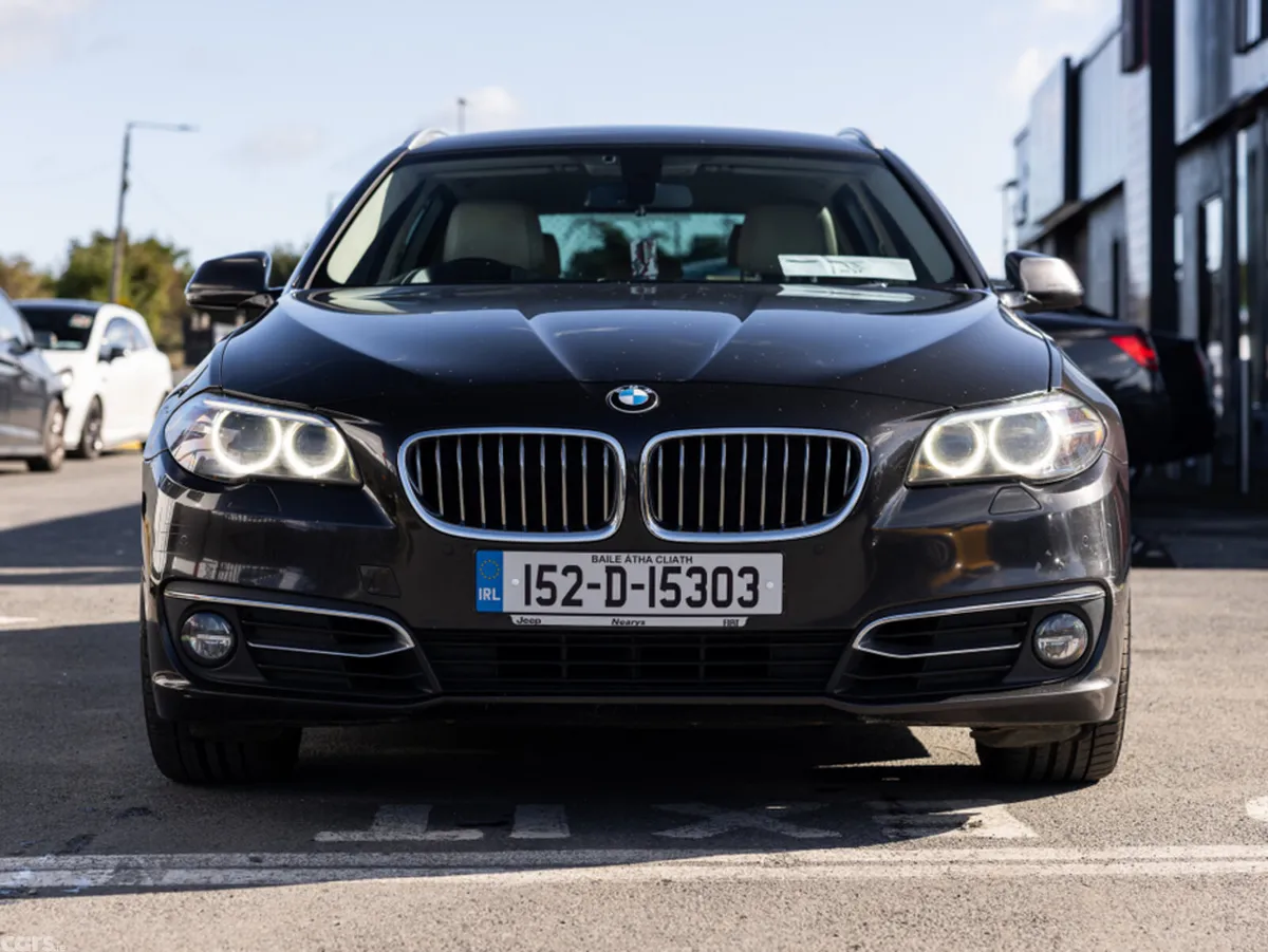 BMW 5-Series Estate, Diesel, 2015, Brown