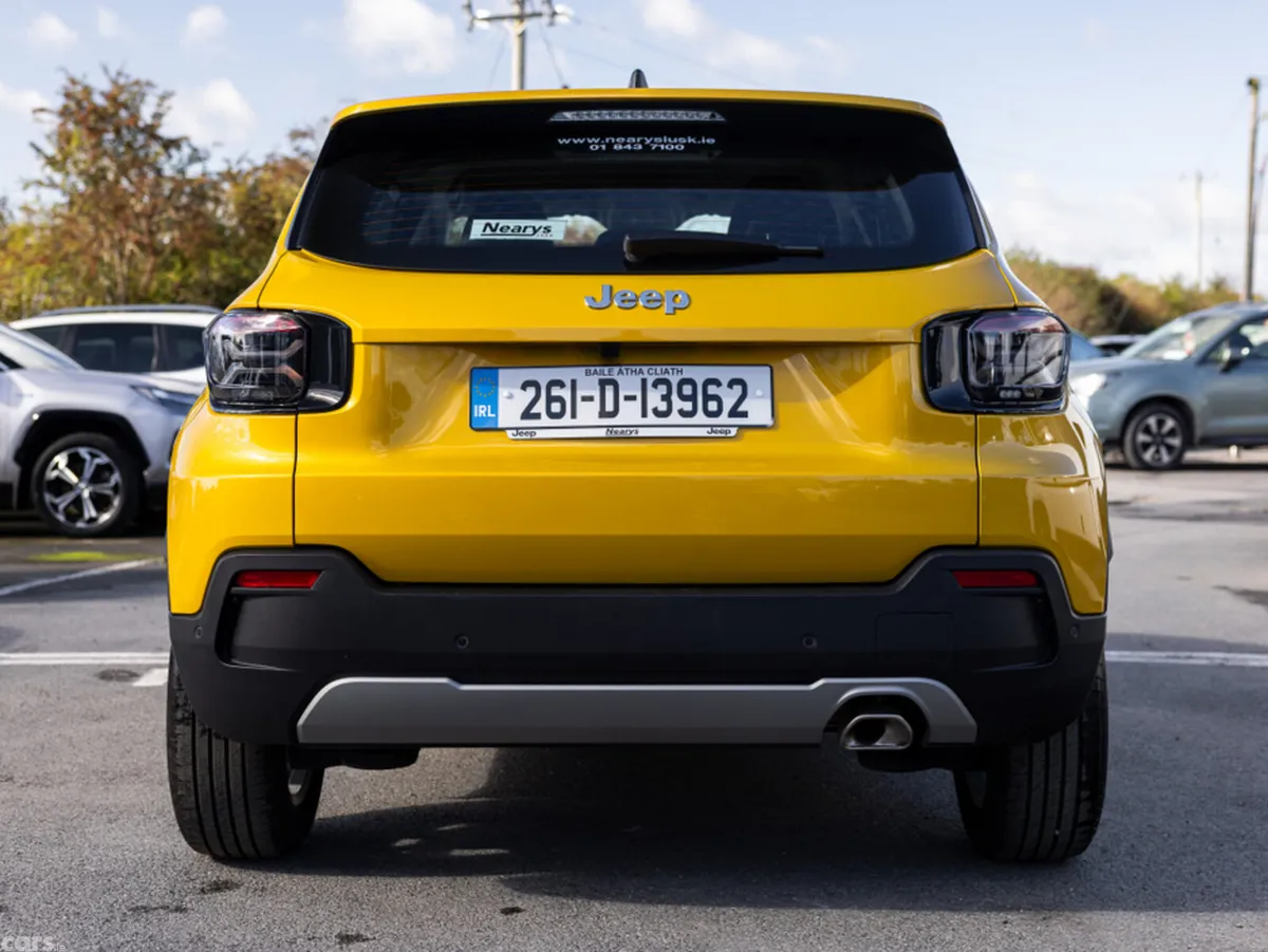 Jeep Avenger Hatchback, Petrol, 2026, Yellow
