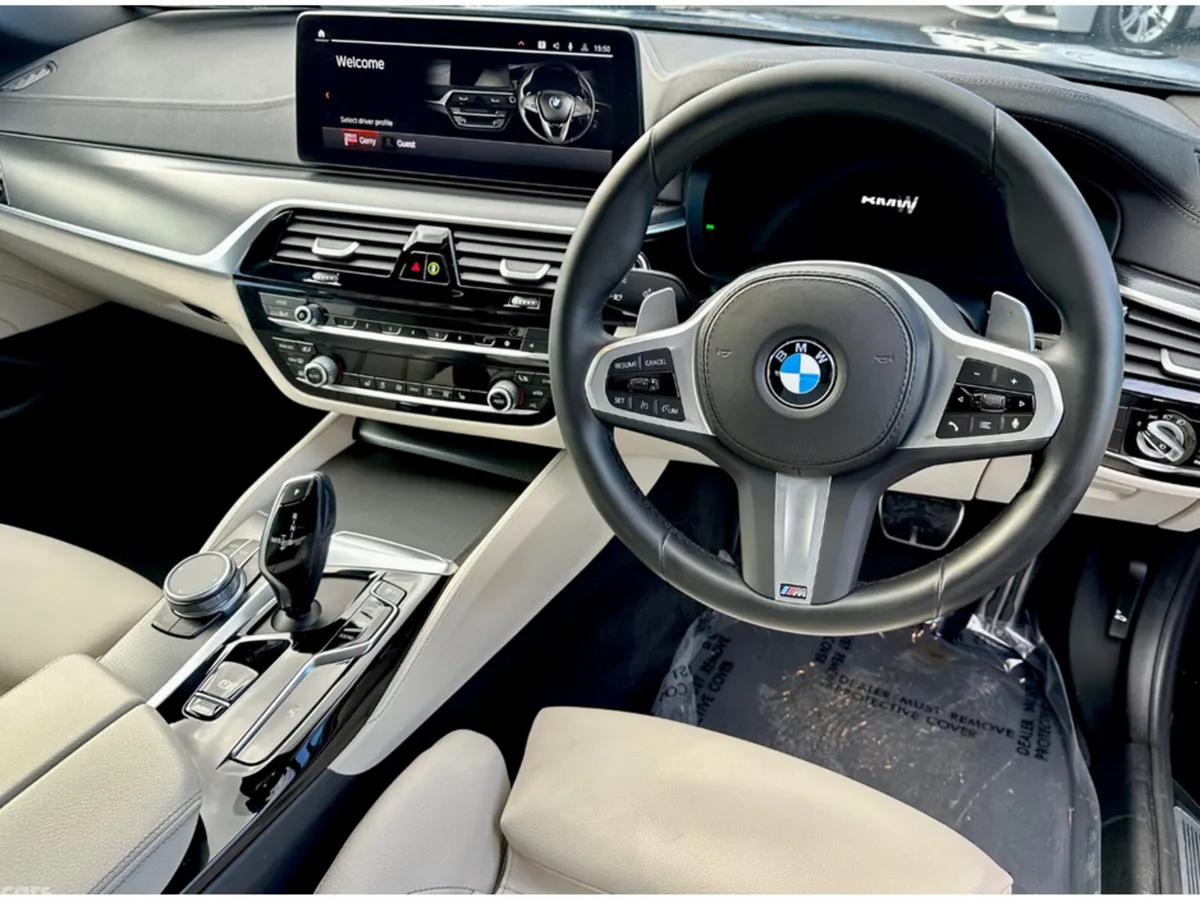 BMW 5-Series Saloon, Diesel, 2022, Black