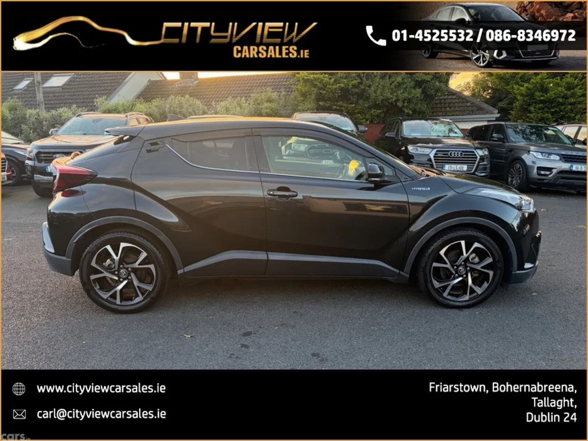 Toyota C-HR Hatchback, Petrol Hybrid, 2019, Black