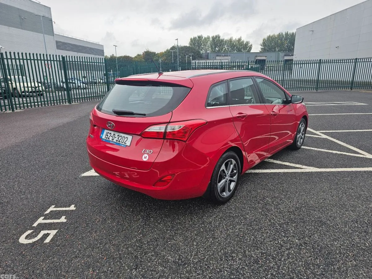 Hyundai i30 Estate, Diesel, 2015, Red