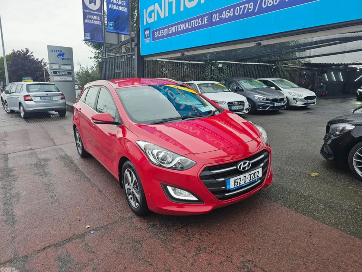 Hyundai i30 Estate, Diesel, 2015, Red