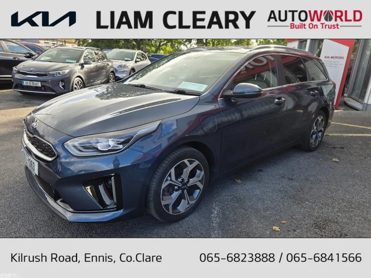 Kia Ceed Estate, Petrol Plug-in Hybrid, 2021, Blue