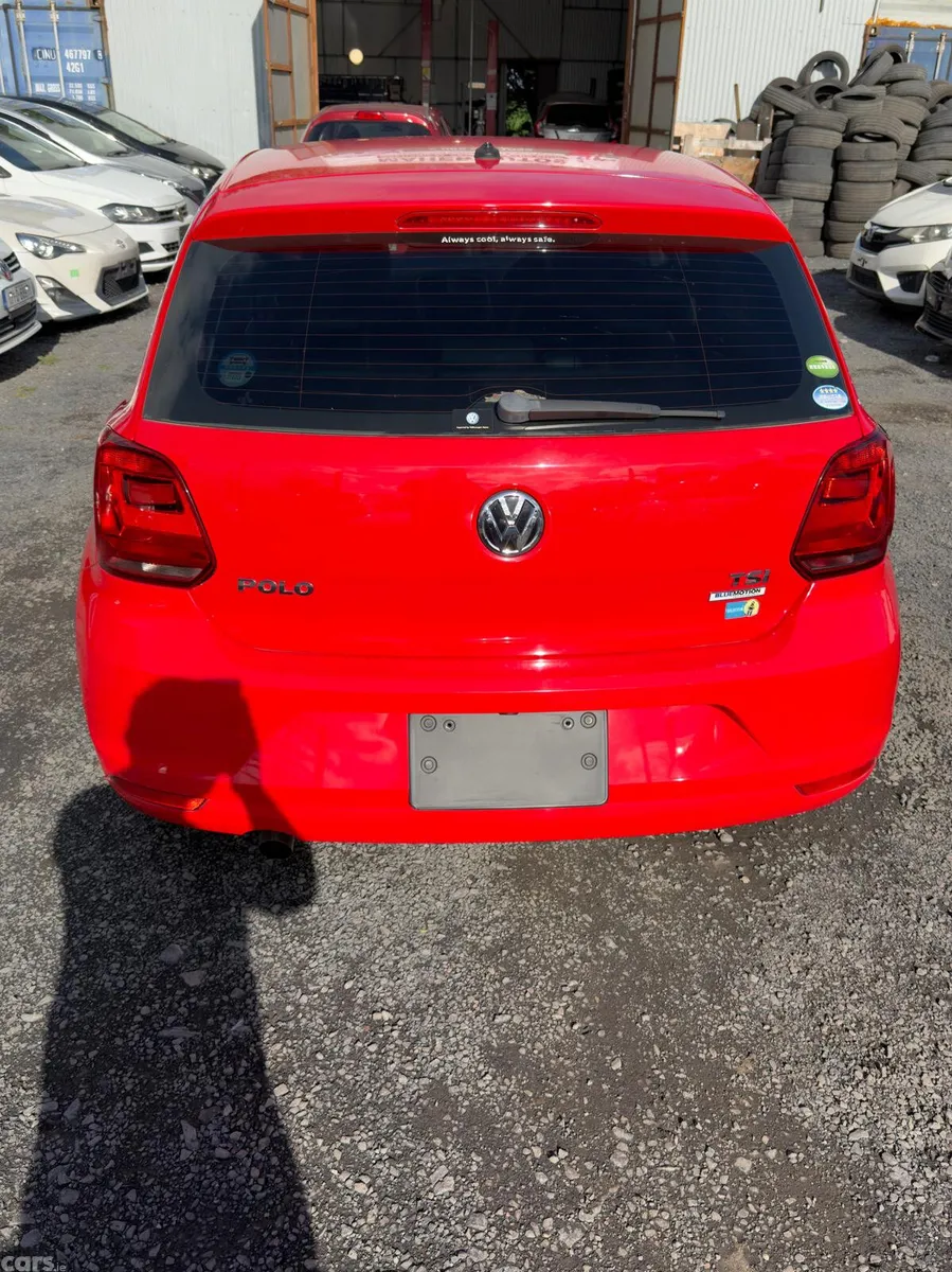 Volkswagen Polo Hatchback, Petrol, 2017, Red