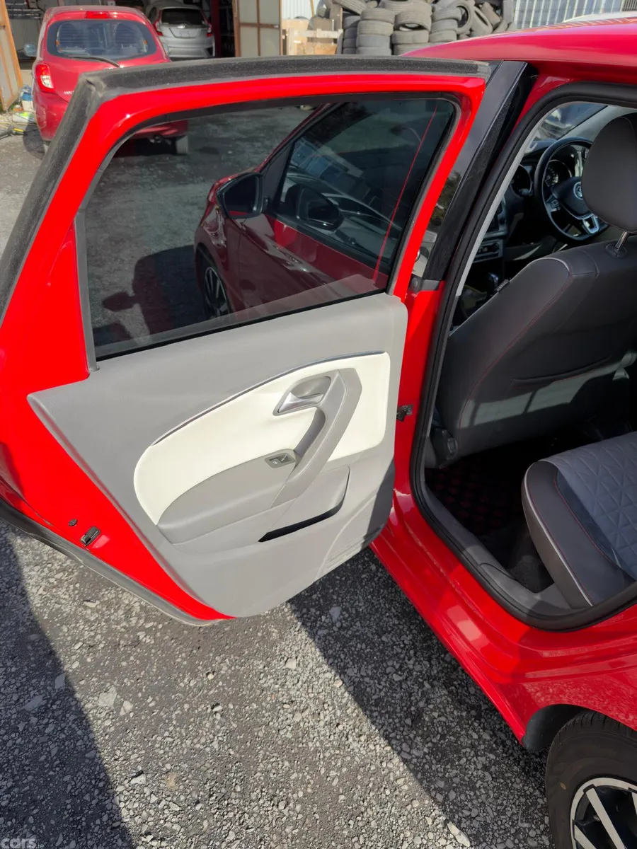 Volkswagen Polo Hatchback, Petrol, 2017, Red