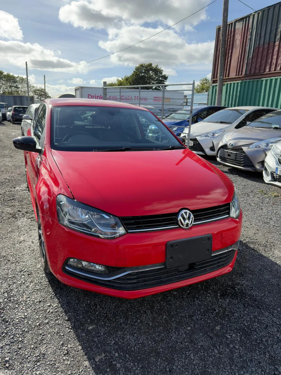 Volkswagen Polo Hatchback, Petrol, 2017, Red