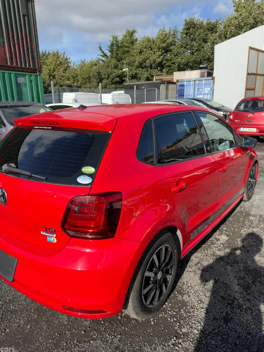 Volkswagen Polo Hatchback, Petrol, 2017, Red