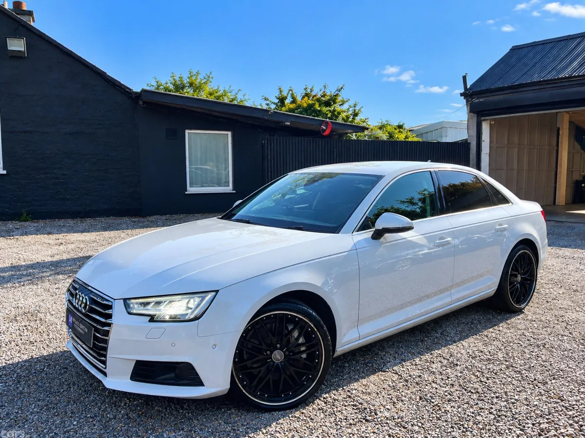 Audi A4 Saloon, Petrol, 2017, White