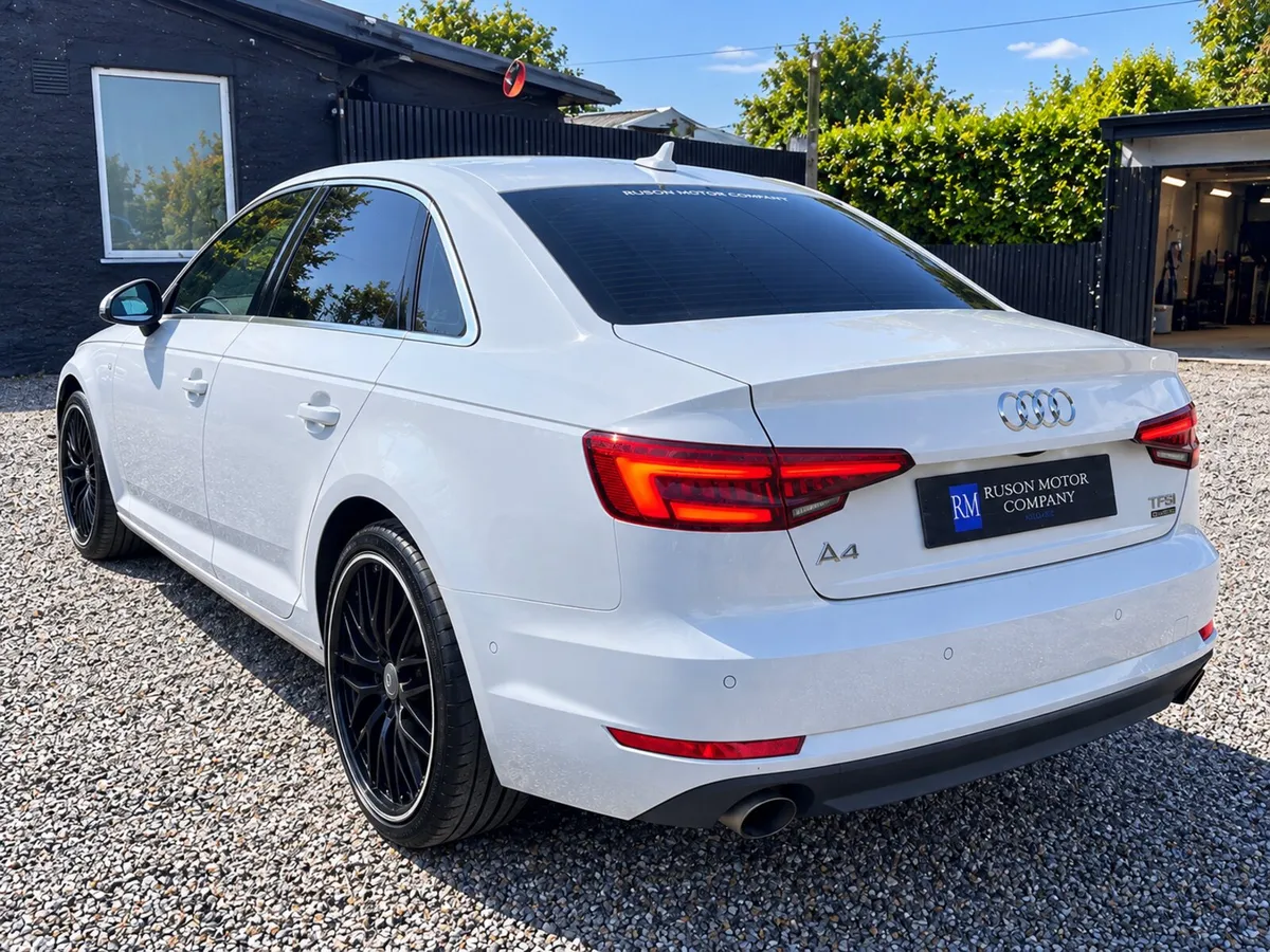 Audi A4 Saloon, Petrol, 2017, White