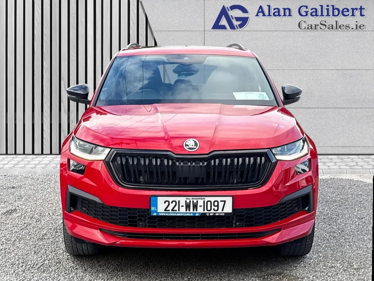 Skoda Kodiaq Estate, Diesel, 2022, Red