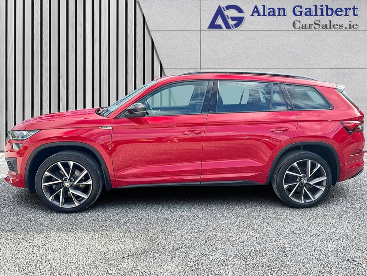 Skoda Kodiaq Estate, Diesel, 2022, Red