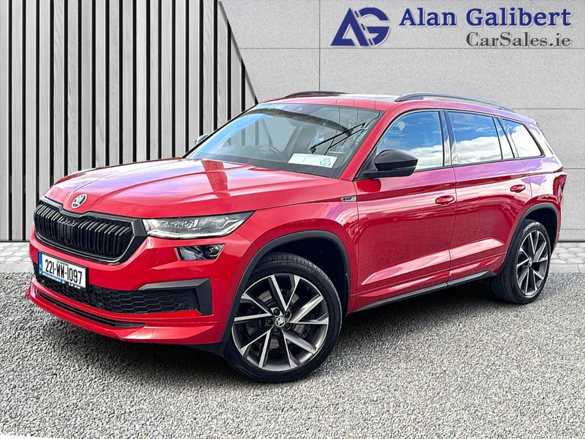 Skoda Kodiaq Estate, Diesel, 2022, Red