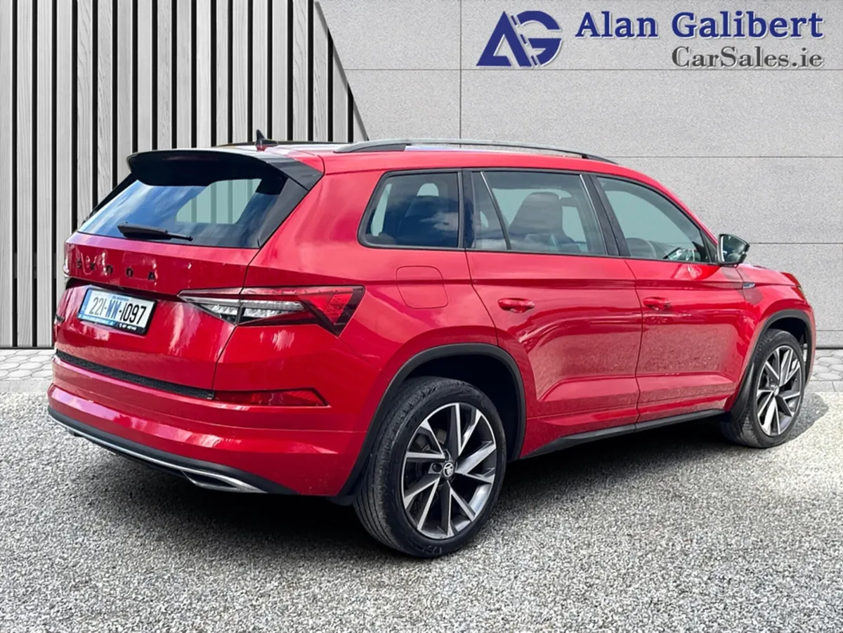 Skoda Kodiaq Estate, Diesel, 2022, Red
